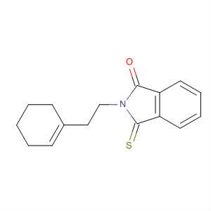 347380-66-9  1H-Isoindol-1-one, 2-[2-(1-cyclohexen-1-yl)ethyl]-2,3-dihydro-3-thioxo-