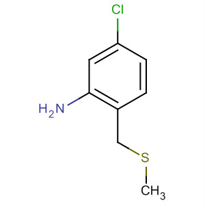 34775-02-5  Benzenamine, 5-chloro-2-[(methylthio)methyl]-