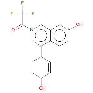 347982-93-8  7-Isoquinolinol,1,2,3,4-tetrahydro-4-(4-hydroxyphenyl)-2-(trifluoroacetyl)-