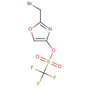 348084-45-7  Methanesulfonic acid, trifluoro-, 2-(bromomethyl)-4-oxazolyl ester