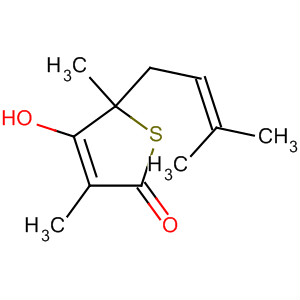348113-84-8  2(5H)-Thiophenone, 4-hydroxy-3,5-dimethyl-5-(3-methyl-2-butenyl)-