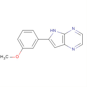 348637-69-4  4H-Pyrrolo[2,3-b]pyrazine, 6-(3-methoxyphenyl)-