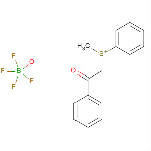 34881-63-5  Sulfonium, methyl(2-oxo-2-phenylethyl)phenyl-, tetrafluoroborate(1-)