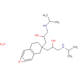 34898-94-7  2-Propanol,1,1'-[(5,6,7,8-tetrahydro-2,3-naphthalenediyl)bis(oxy)]bis[3-[(1-methylethyl)amino]-