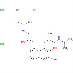 34899-03-1  2-Propanol,1,1'-[1,8-naphthalenediylbis(oxy)]bis[3-[(1-methylethyl)amino]-,dihydrochloride