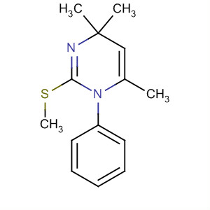 34927-74-7  Pyrimidine, 1,4-dihydro-4,4,6-trimethyl-2-(methylthio)-1-phenyl-