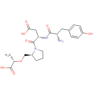 349583-13-7  Propanoic acid,2-[[(2S)-1-(L-tyrosyl-L-a-aspartyl)-2-pyrrolidinyl]methoxy]-, (2S)-