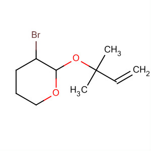 349661-42-3  2H-Pyran, 3-bromo-2-[(1,1-dimethyl-2-propenyl)oxy]tetrahydro-