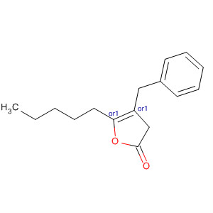 349661-52-5  2(3H)-Furanone, dihydro-5-pentyl-4-(phenylmethyl)-, (4R,5S)-rel-
