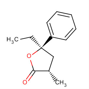 350010-22-9  2(3H)-Furanone, 5-ethyldihydro-3-methyl-5-phenyl-, (3S,5R)-