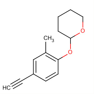 350035-94-8  2H-Pyran, 2-(4-ethynyl-2-methylphenoxy)tetrahydro-