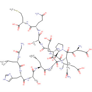 350473-80-2  L-Methionine,glycyl-L-leucyl-L-histidyl-L-seryl-L-leucyl-L-a-glutamyl-L-alanyl-L-a-aspartyl-L-glutaminyl-L-a-glutamyl-L-prolylglycyl-L-seryl-L-glutaminyl-