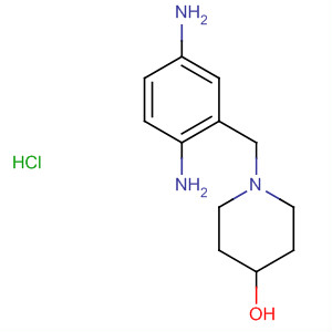 350481-16-2  4-Piperidinol, 1-[(2,5-diaminophenyl)methyl]-, hydrochloride