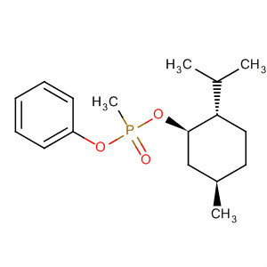 350587-69-8  Phosphonic acid, methyl-,(1R,2S,5R)-5-methyl-2-(1-methylethyl)cyclohexyl phenyl ester