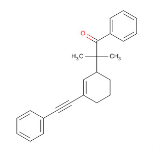350693-65-1  1-Propanone, 2-methyl-1-phenyl-2-[3-(phenylethynyl)-2-cyclohexen-1-yl]-