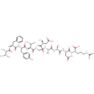 350702-98-6  L-Arginine,L-threonyl-L-phenylalanyl-L-tyrosyl-L-valyl-L-a-aspartylglycyl-L-alanyl-L-alanyl-L-asparaginyl-