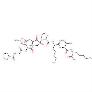 350703-24-1  L-Lysine,L-prolylglycyl-L-methionyl-L-a-aspartylglycyl-L-prolyl-L-lysyl-L-valyl-
