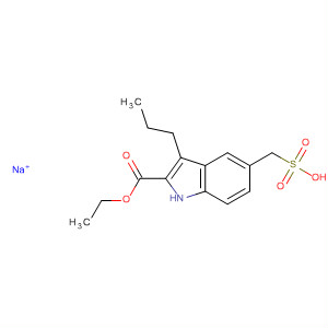 350799-17-6  1H-Indole-2-carboxylic acid, 3-propyl-5-(sulfomethyl)-, 2-ethyl ester,monosodium salt
