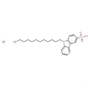 35081-82-4  9H-Carbazole-3-sulfonic acid, 9-dodecyl-, sodium salt