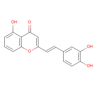 350855-59-3  4H-1-Benzopyran-4-one,2-[(1E)-2-(3,4-dihydroxyphenyl)ethenyl]-5-hydroxy-