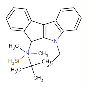 350996-19-9  Silanamine,N-(1,1-dimethylethyl)-1-(5-ethyl-5,6-dihydroindeno[2,1-b]indol-6-yl)-1,1-dimethyl-