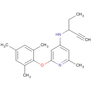 351379-60-7  4-Pyridinamine,N-(1-ethyl-2-propynyl)-2-methyl-6-(2,4,6-trimethylphenoxy)- 351379-60-7  4-Pyridinamine,N-(1-ethyl-2-propynyl)-2-methyl-6-(2,4,6-trimethylphenoxy)-