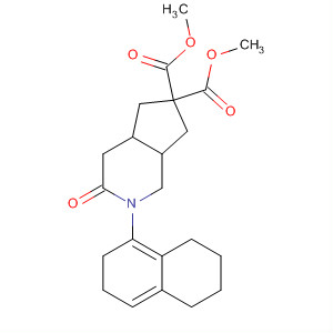 351903-30-5  6H-Cyclopenta[c]pyridine-6,6-dicarboxylic acid,2,3,5,7-tetrahydro-2-(1-naphthalenyl)-3-oxo-, dimethyl ester