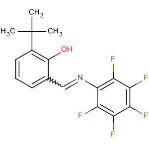 352033-68-2  Phenol, 2-(1,1-dimethylethyl)-6-[[(pentafluorophenyl)imino]methyl]-