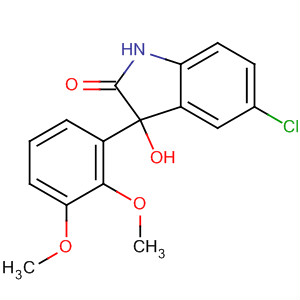 352277-89-5  2H-Indol-2-one,5-chloro-3-(2,3-dimethoxyphenyl)-1,3-dihydro-3-hydroxy-