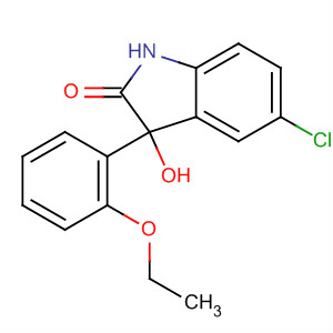 352278-08-1  2H-Indol-2-one, 5-chloro-3-(2-ethoxyphenyl)-1,3-dihydro-3-hydroxy-