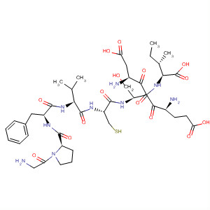 352428-64-9  L-Isoleucine,glycyl-L-prolyl-L-phenylalanyl-L-valyl-L-cysteinyl-L-a-glutamyl-L-a-aspartyl-L-seryl-