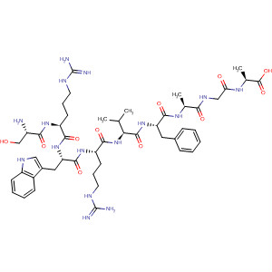 352428-73-0  L-Alanine,L-seryl-L-arginyl-L-tryptophyl-L-arginyl-L-valyl-L-phenylalanyl-L-alanylglycyl-