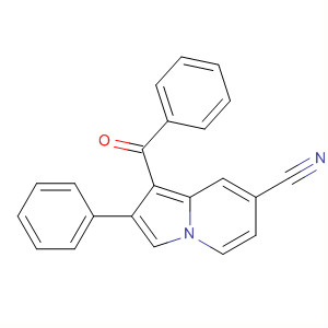 35247-33-7  7-Indolizinecarbonitrile, 1-benzoyl-2-phenyl-