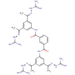 352513-86-1  1,3-Benzenedicarboxamide,N,N'-bis[3,5-bis[1-[(aminoiminomethyl)hydrazono]ethyl]phenyl]-