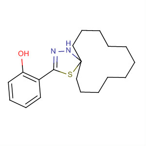 352563-22-5  Phenol, 2-(4-thia-1,2-diazaspiro[4.11]hexadec-2-en-3-yl)-