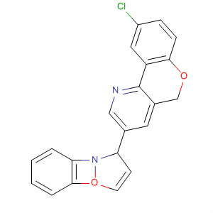 352667-65-3  5H-[1]Benzopyrano[4,3-b]pyridine, 3-(1,2-benzisoxazol-3-yl)-9-chloro-