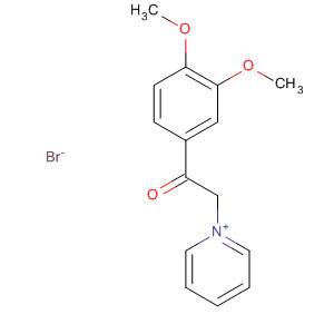 35272-09-4  Pyridinium, 1-[2-(3,4-dimethoxyphenyl)-2-oxoethyl]-, bromide