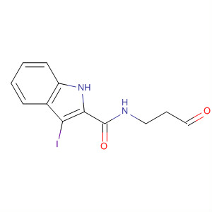 353269-88-2  1H-Indole-2-carboxamide, 3-iodo-N-(3-oxopropyl)-