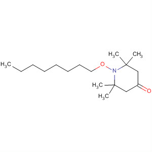 353296-04-5  4-Piperidinone, 2,2,6,6-tetramethyl-1-(octyloxy)- 353296-04-5  4-Piperidinone, 2,2,6,6-tetramethyl-1-(octyloxy)-