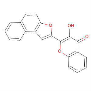 353497-65-1  4H-1-Benzopyran-4-one, 3-hydroxy-2-naphtho[2,1-b]furan-2-yl-
