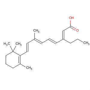 353743-94-9  2,4,6,8-Nonatetraenoic acid,7-methyl-3-propyl-9-(2,6,6-trimethyl-1-cyclohexen-1-yl)-, (2E,4E,6E,8E)-