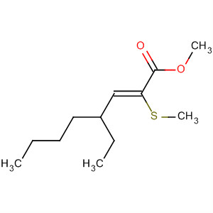 353778-36-6  2-Octenoic acid, 4-ethyl-2-(methylthio)-, methyl ester, (2Z)-