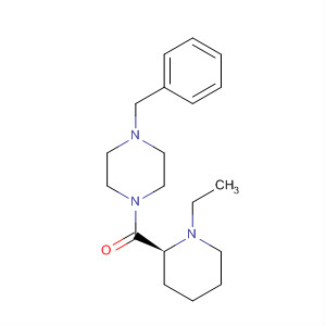 354563-64-7  Piperazine, 1-[[(2S)-1-ethyl-2-piperidinyl]carbonyl]-4-(phenylmethyl)-