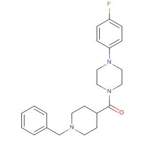 354565-00-7  Piperazine,1-(4-fluorophenyl)-4-[[1-(phenylmethyl)-4-piperidinyl]carbonyl]-