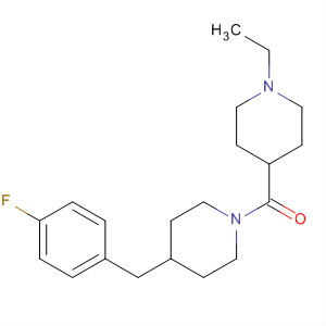 354565-14-3  Piperidine, 1-[(1-ethyl-4-piperidinyl)carbonyl]-4-[(4-fluorophenyl)methyl]-