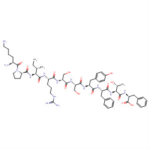 354567-44-5  L-Phenylalanine,L-lysyl-L-prolyl-L-isoleucyl-L-arginyl-L-seryl-L-seryl-L-tyrosyl-L-phenylalanyl-L-threonyl-