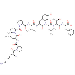 354567-47-8  L-Phenylalanine,L-lysyl-L-prolyl-L-leucyl-L-prolyl-L-prolyl-L-valyl-L-tyrosyl-L-leucyl-L-threonyl-