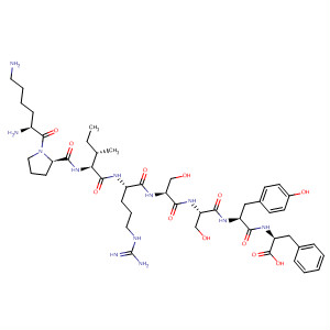 354567-52-5  L-Phenylalanine,L-lysyl-L-prolyl-L-isoleucyl-L-arginyl-L-seryl-L-seryl-L-tyrosyl-