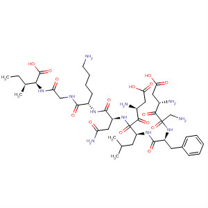 354567-84-3  L-Isoleucine,L-a-aspartylglycyl-L-phenylalanyl-L-a-aspartyl-L-leucyl-L-asparaginyl-L-lysylglycyl-