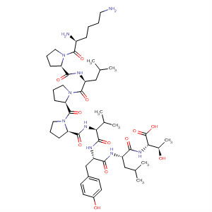 354568-05-1  L-Threonine,L-lysyl-L-prolyl-L-leucyl-L-prolyl-L-prolyl-L-valyl-L-tyrosyl-L-leucyl-